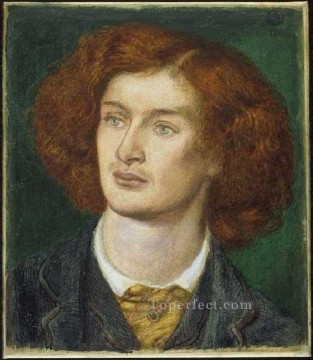 Algernon Charles Swinburne Hermandad Prerrafaelita Dante Gabriel Rossetti Pinturas al óleo